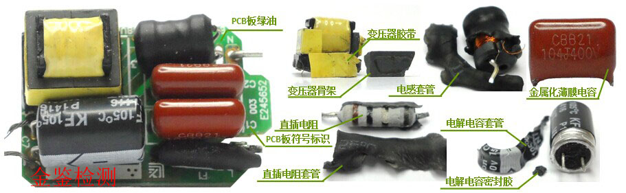 LED电源检测物料