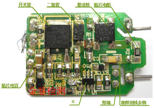 LED电源检测物料