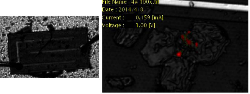 激光显微扫描显微仪， 芯片漏电点查找