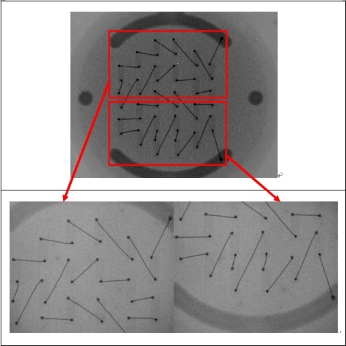 失效样品的内部结构情况（X射线透视机）